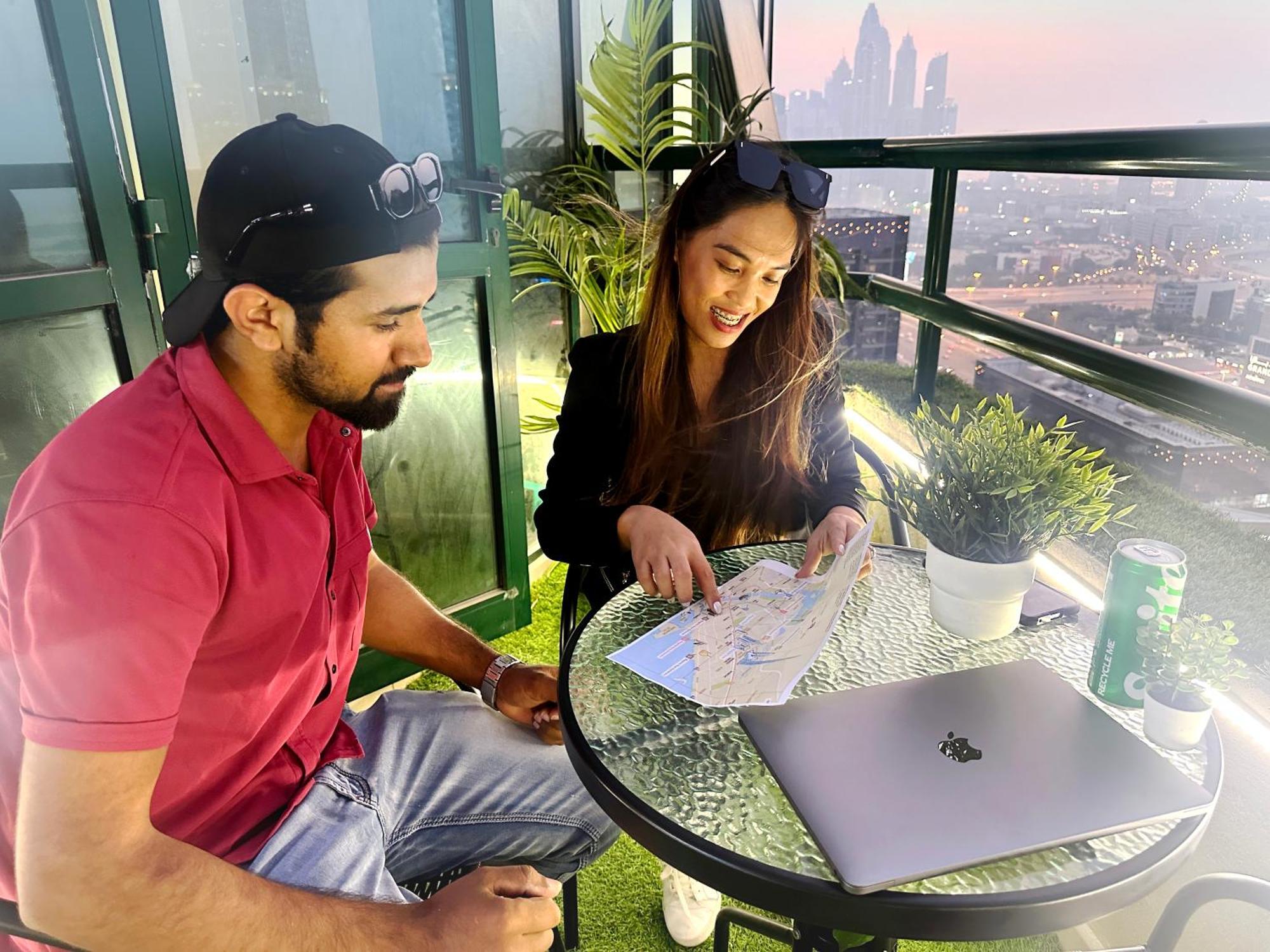 Horizon View Partition Room In Barsha Heights Near Metro Dubaj Kültér fotó