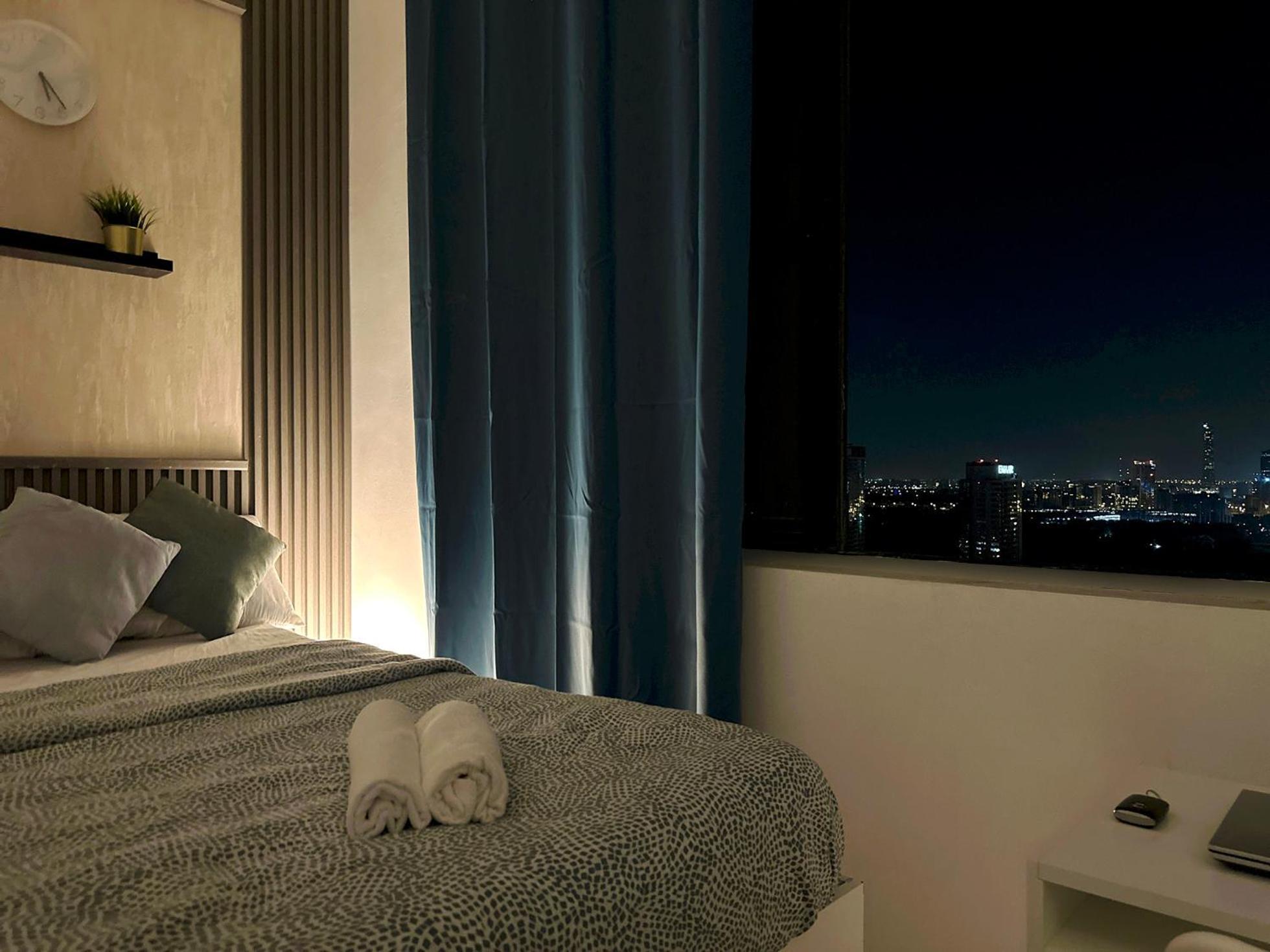 Horizon View Partition Room In Barsha Heights Near Metro Dubaj Kültér fotó
